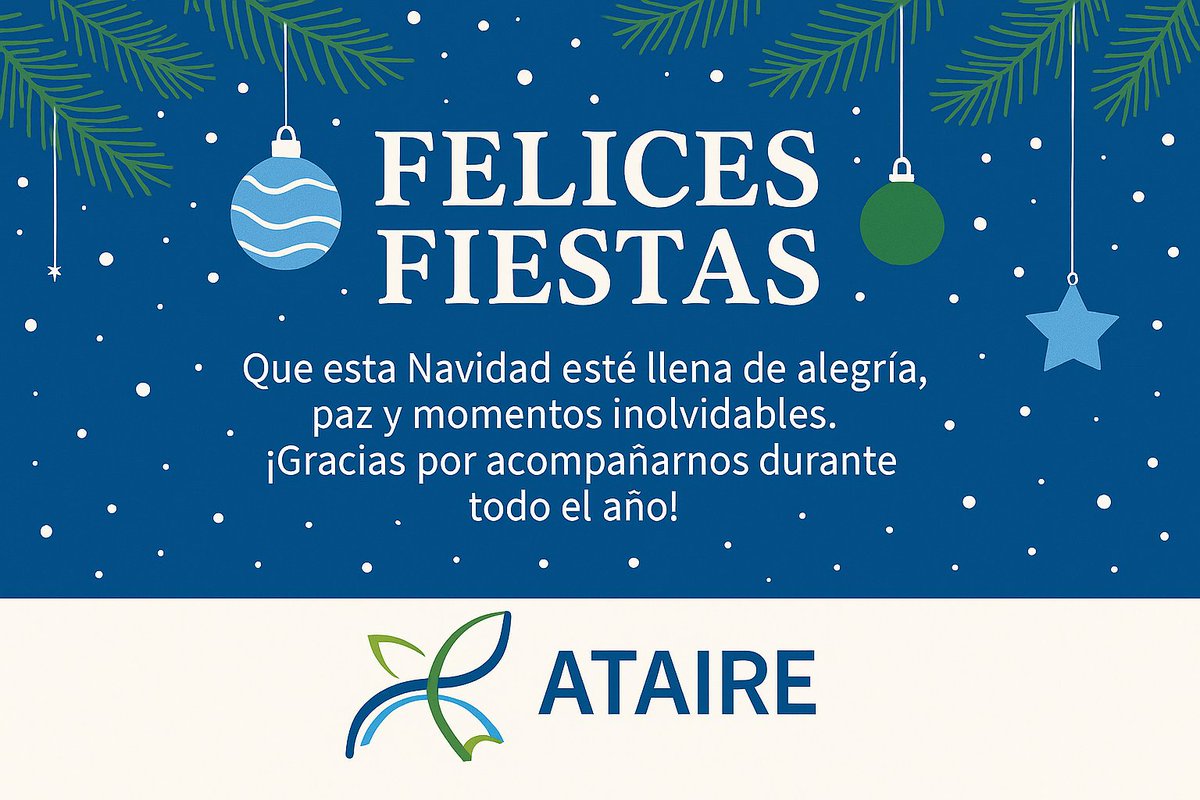 con todo nuestro cariño y el mejor de nuestros deseos,
os deseamos una muy feliz Navidad y próspero año 2026