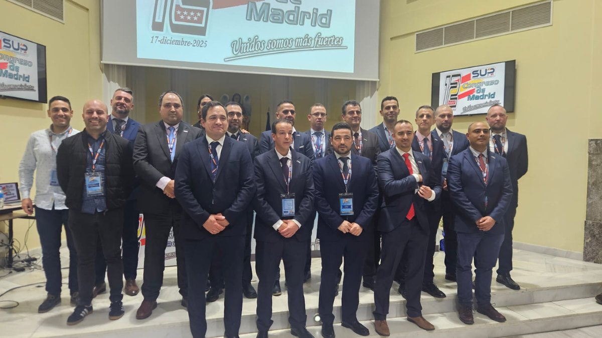 Sup_Policia's tweet image. Ayer tuvo lugar el 12º #CongresoFederal de @supmadrid 
Salimos con fuerza renovada para seguir luchando por los Derechos de los compañeros, impartir la mejor Formación y proporcionar unos Servicios de calidad
Damos la enhorabuena a José Antonio Feijóo y a su nueva Ejecutiva  y…