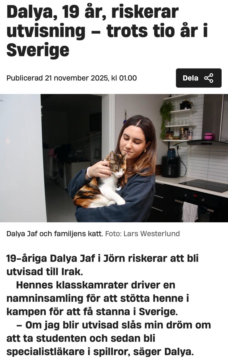 HWLinvest's tweet image. Här har vi två invandrare från Irak.

Den ena är en ung tjej som pluggar och vill bli specialistläkare. Den andra är en multikriminell våldtäktsman som ger sig på försvarslösa kvinnor i livets slutskede - och gissa vem som Sverige väljer att utvisa?

Allvarligt. Vad håller våra