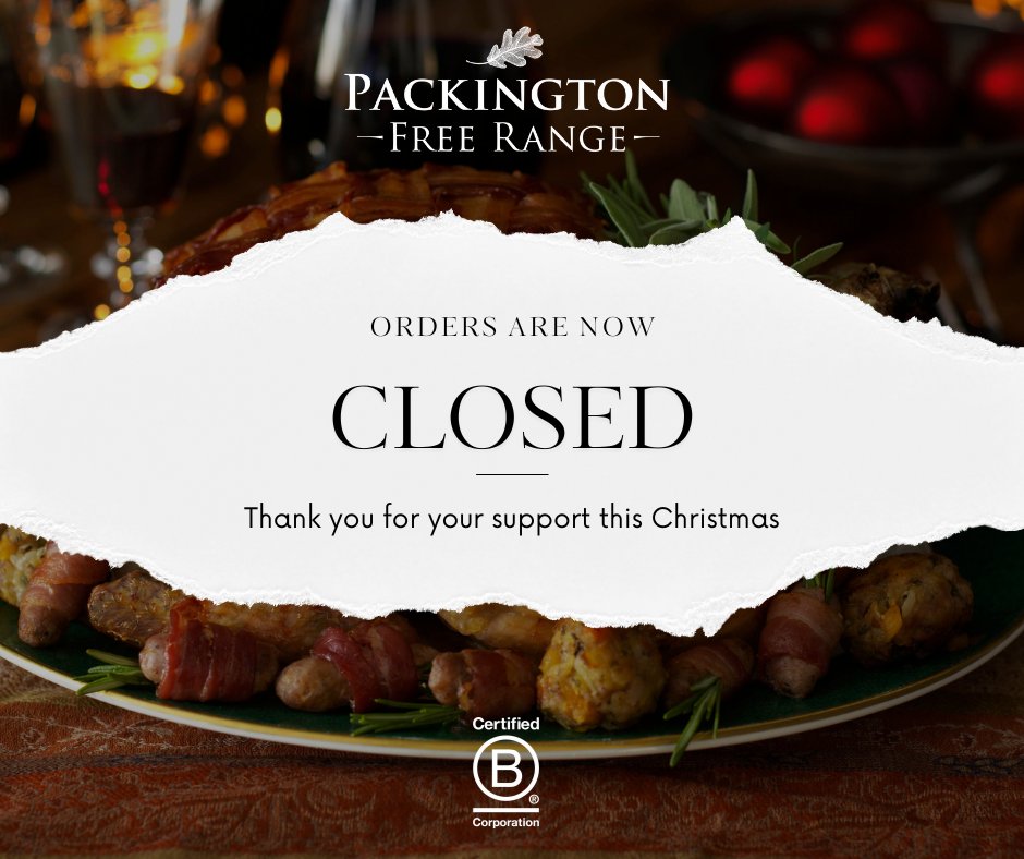 PackingtonFR's tweet image. 🎄 Christmas orders are now closed 🎄

A huge thank you to everyone who placed an order with us this year. We’re so grateful for your support of our family farm and can’t wait to deliver your festive centrepieces soon.

From our family farm to your family table ❤️