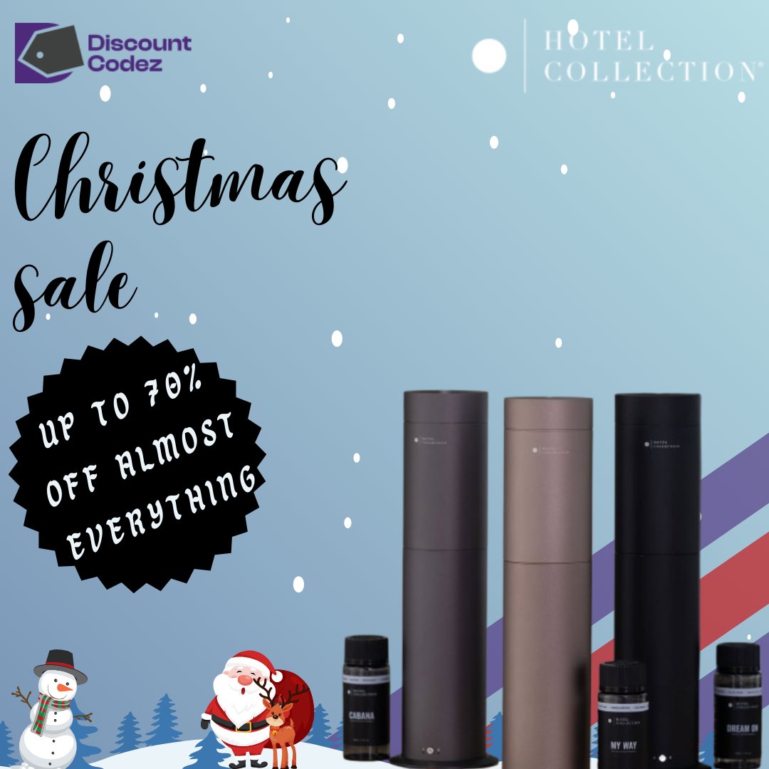 discount_codez's tweet image. Make your home festive &amp;amp; luxe! 🎄 Up to 70% Off Almost Everything at Hotel Collection grab your holiday favorites now!

link:discountcodez.com/stores/hotel-c…

#ChristmasSale #HotelCollection #LuxuryHome #HomeFragrance #HolidayDeals #UpTo70Off #ScentedCandles #Diffusers #RoomSprays