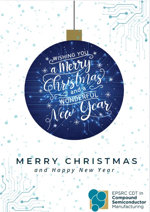 EPSRC CDT in Compound Semiconductor Manufacturing tweet media