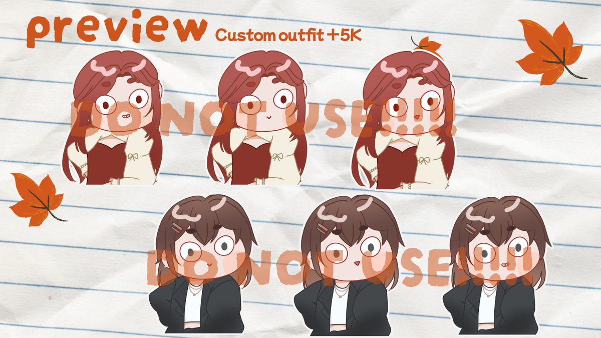 Shaaoriiies's tweet image. ☆Shaa's YCH Commision ☆

[♡ &amp;amp; ↻ are appreciated]

Hii, jadi aku buka commission buat ych melotot ini.. only idr yaur, DM me if you're interested *menggoda dan menghipnotis agar aku bisa jajan hihi

#artidn #zonakaryaid #artistindonesia #zonauang #zonajajan #Commisionopen