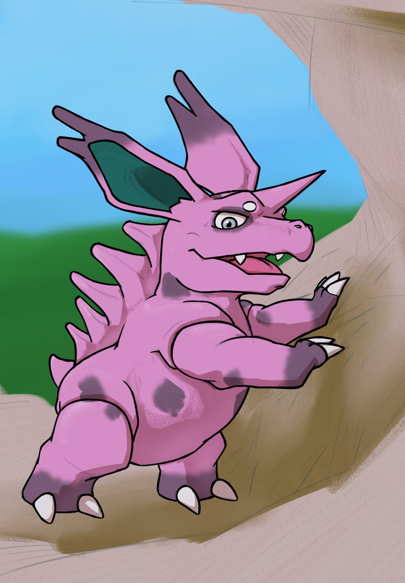 it's been more than two years since I last did something for my nido! Here is a feral pic of him

1/3