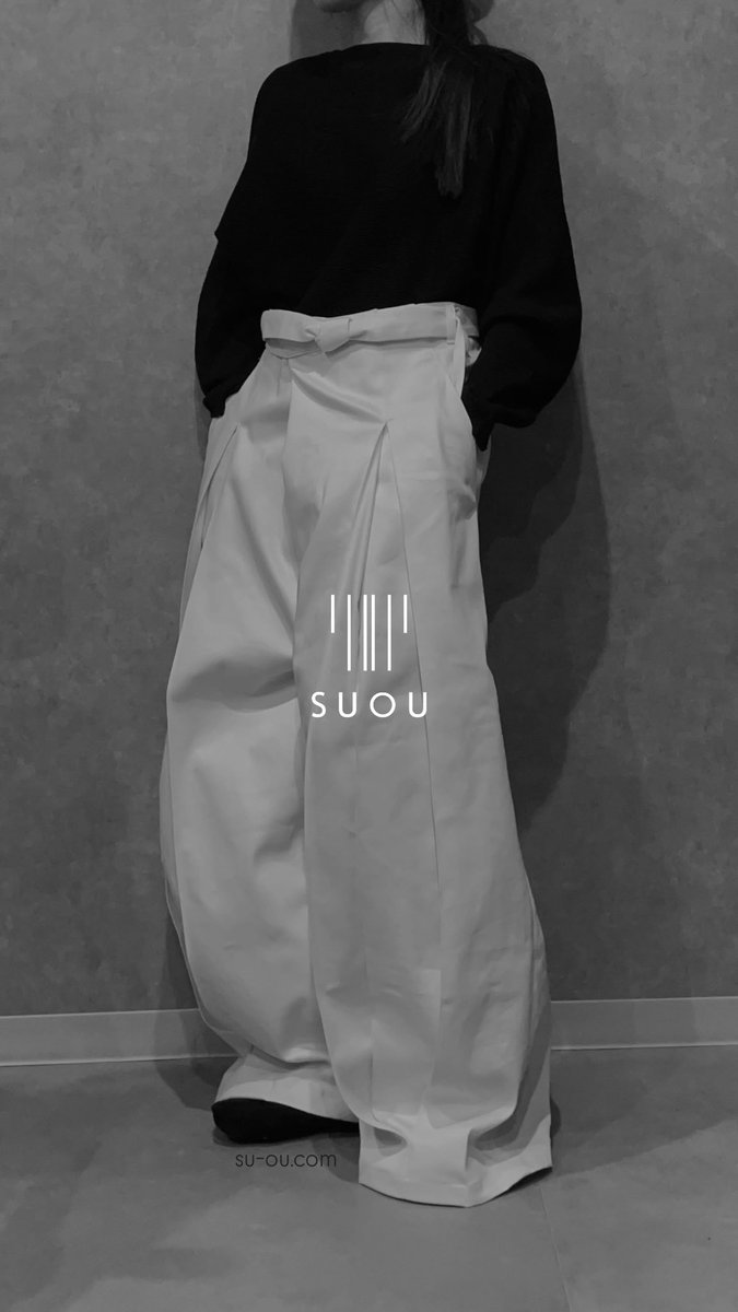 hasu_momo's tweet photo. #SUOU の新作 | #袴パンツ
時間がかかっておりましたが、
来年2026年2月のご予約販売に
目処が立ってきました…!!
今回は3色予定。
長く愛せる服になるよう、
さらに洗練させていきます🌱
※一部デザイン変更予定です
#新和服 https://t.co/k1AeCvVvwt