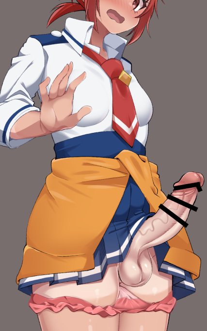 skeb作業wipふたなり娘 あかねちゃん、日焼けしてて欲しいと言う欲望が抑えられず skeb作業、後もうちょっと頑張りますー!! びゅるびゅるさせるの楽しみです