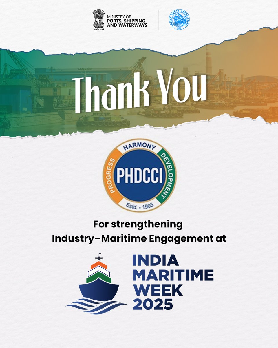 India Maritime Week 2025 tweet media