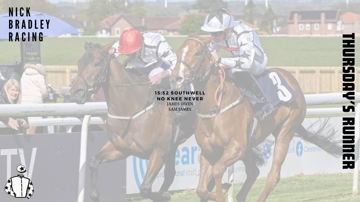 No Knee Never runs this afternoon at <a href="/Southwell_Races/">Southwell Racecourse</a> looking to back up his recent Wolverhampton win for <a href="/JPOwenRacing/">James Owen Racing</a> 

He will aim to give <a href="/samjock22/">Sam James</a> a winning return to the saddle!

Good luck to his owners.