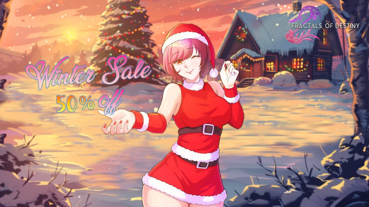 fodgameofficial's tweet photo. Warmth of the Winter

Beneath the chill of falling snow and the glow of Christmas lights, an adventure awaits. Fractals of Destiny brings warm nostalgia as your friend in Christmas moments. 

Buy / Wishlist: https://t.co/oek0s0wV8M
#Steam #wintersales #Xmasgift https://t.co/JqD2cO1lRS