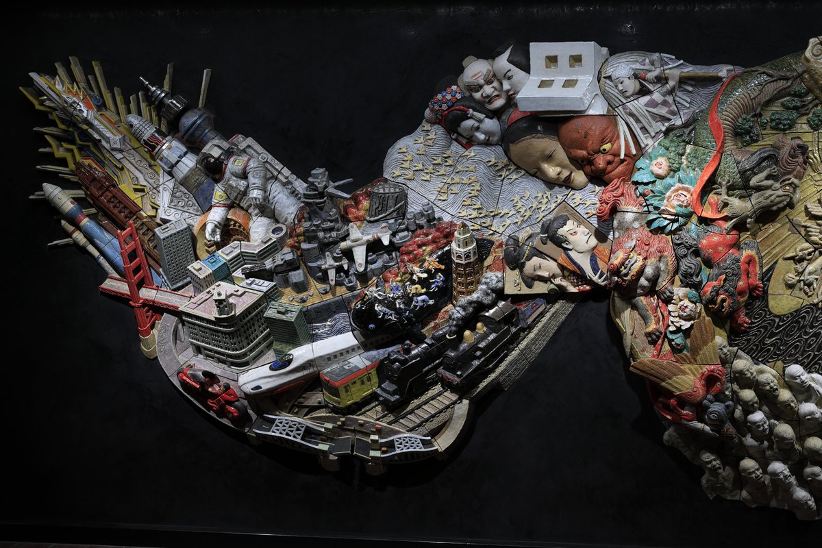 Tokyo 銀座にて 大友克洋さん原画・監修のパブリックアート ＃AKIRA の