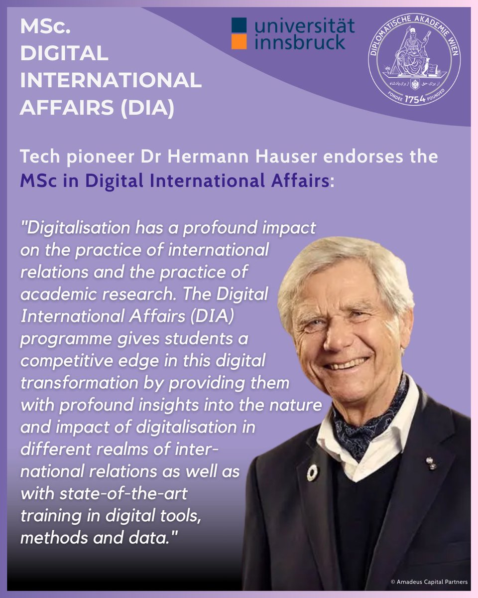 Diplomatische Akademie Wien tweet media
