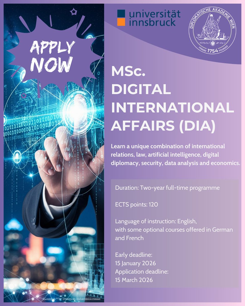 Diplomatische Akademie Wien tweet media