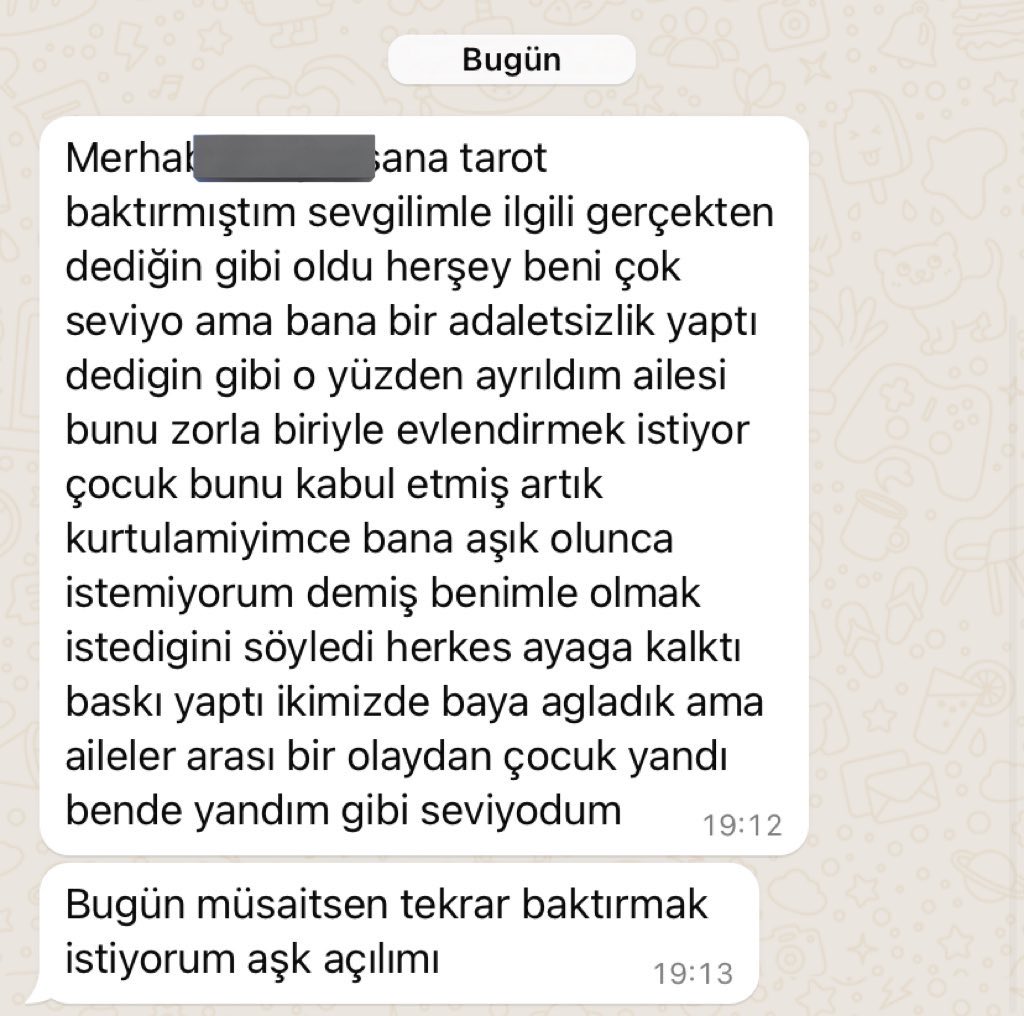 Tarot+katina aşk açılımı geri dönüşü ☀️