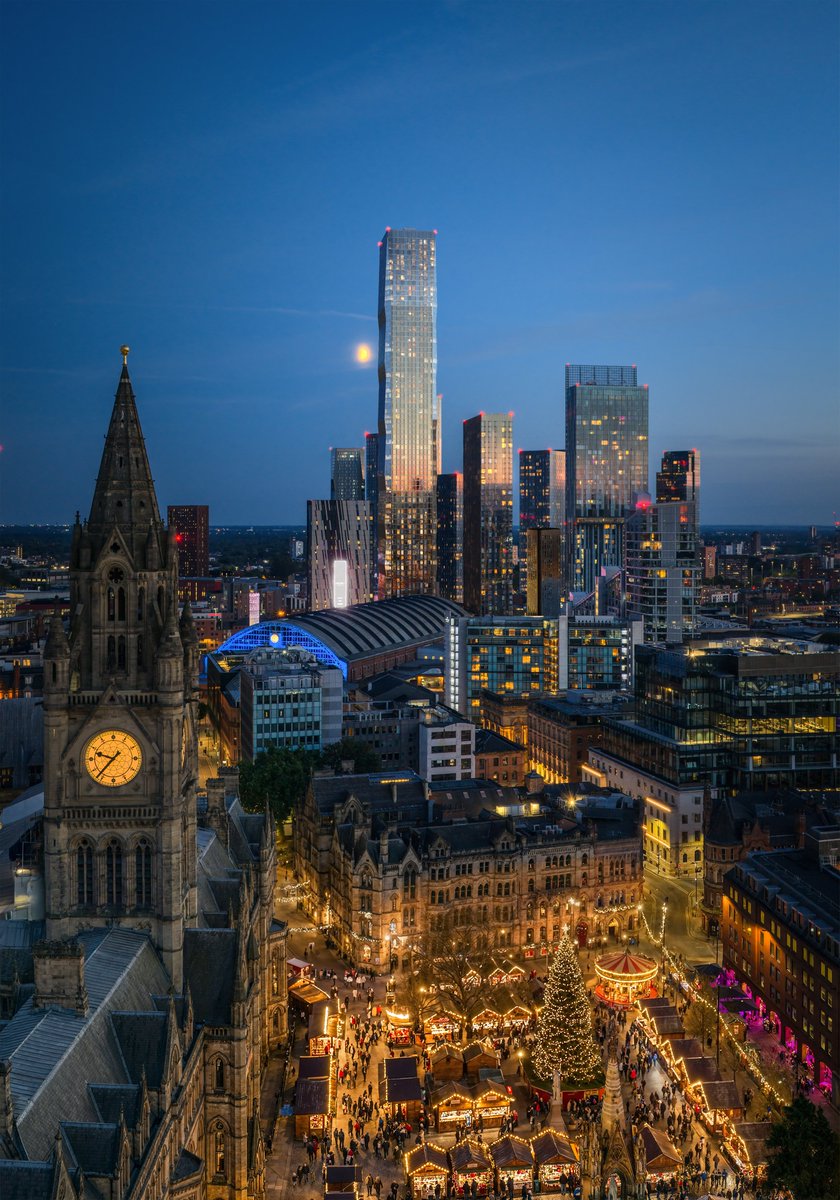 salboyltd's tweet photo. Getting into the festive spirit in the city of firsts, as we look ahead to Nobu Hotel, Restaurant &amp; Residences Manchester. https://t.co/tXFUlFZGiX