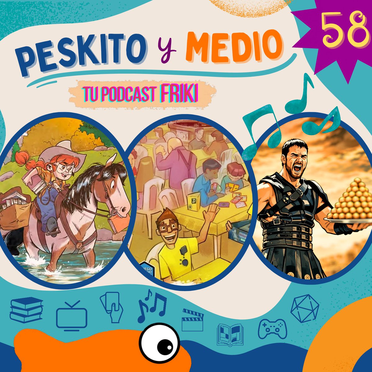 Peskito y Medio: Tu Podcast Friki tweet media