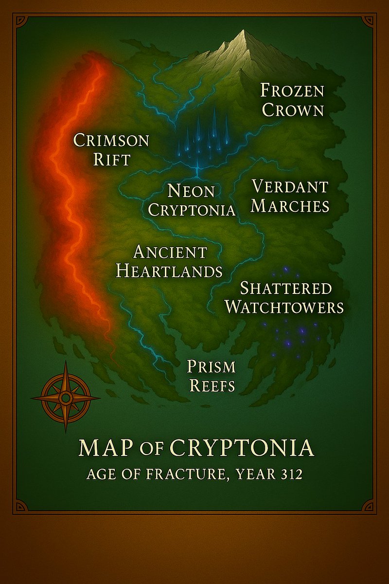 🗺️ The first Map of Cryptonia has been CLAIMED.

It will be delivered later today.
The archive has officially begun.

📦 Mint a 5-pack of Howlers of Cryptonia to claim your own Map —
and unlock even more surprises reserved for 5-pack minters only 👀

📜 Bonus:
You receive 1 Lore