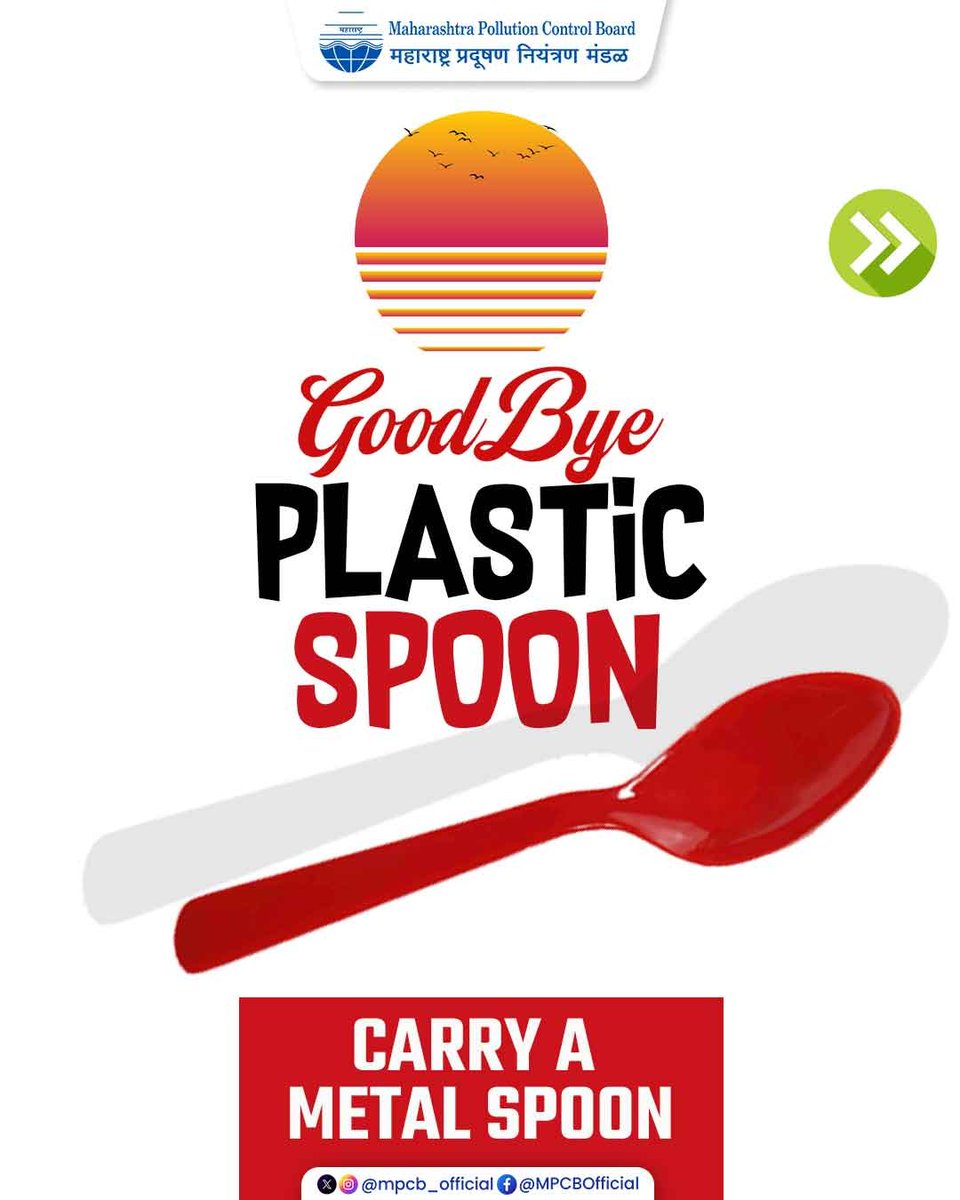 mpcb_official's tweet image. Convenience can be sustainable.

Choose reusable, avoid single-use plastic, and be part of a cleaner tomorrow.

#SingleUsePlastic #Reuse #Recycle #MPCB