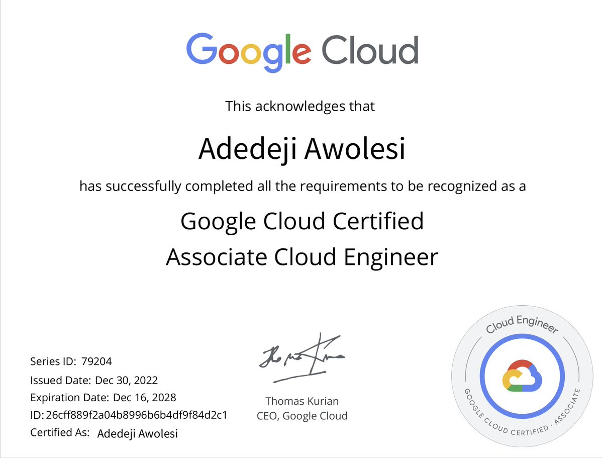 Adedeji Awolesi - MVP tweet media