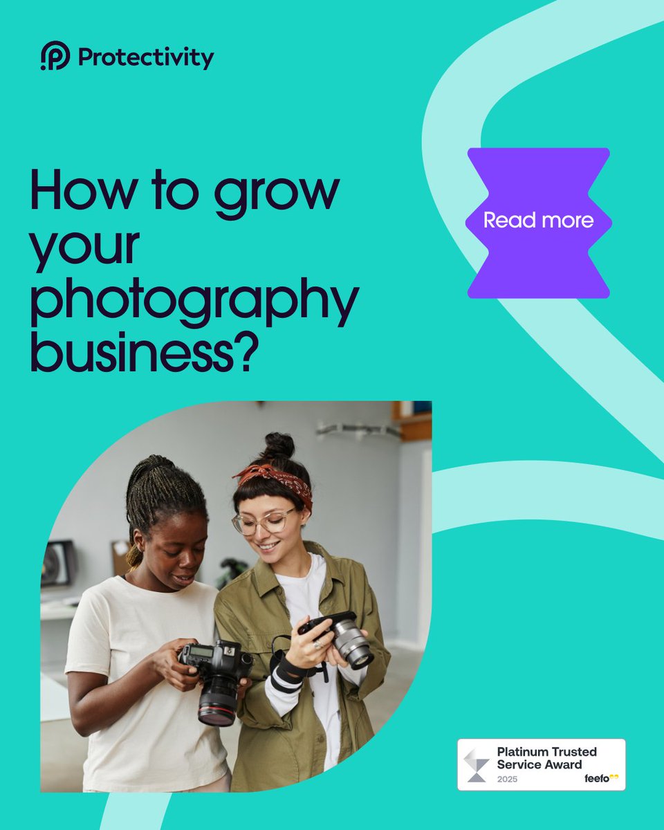 Protectivity's tweet image. Want to take your photography business to the next level? This practical guide covers everything you need to grow your business sustainably, including branding,   client experiences, SEO and more. Take a look!

protectivity.com/knowledge-cent…