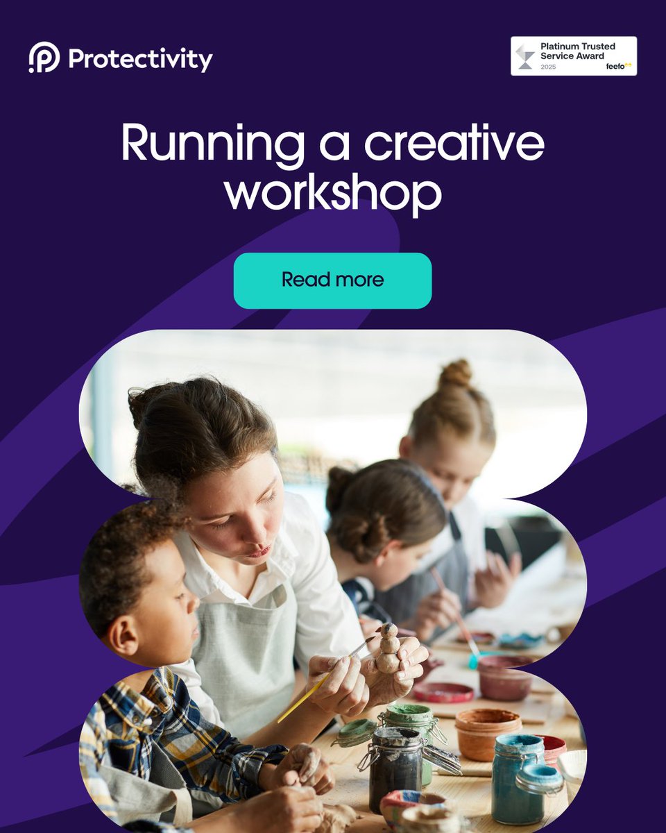 Protectivity's tweet image. Thinking about running a creative workshop? Whether its in person or online, our guide walks you through everything - from understanding what participants want, to practical planning tips, pricing strategies and more. Check It out now!

protectivity.com/knowledge-cent…