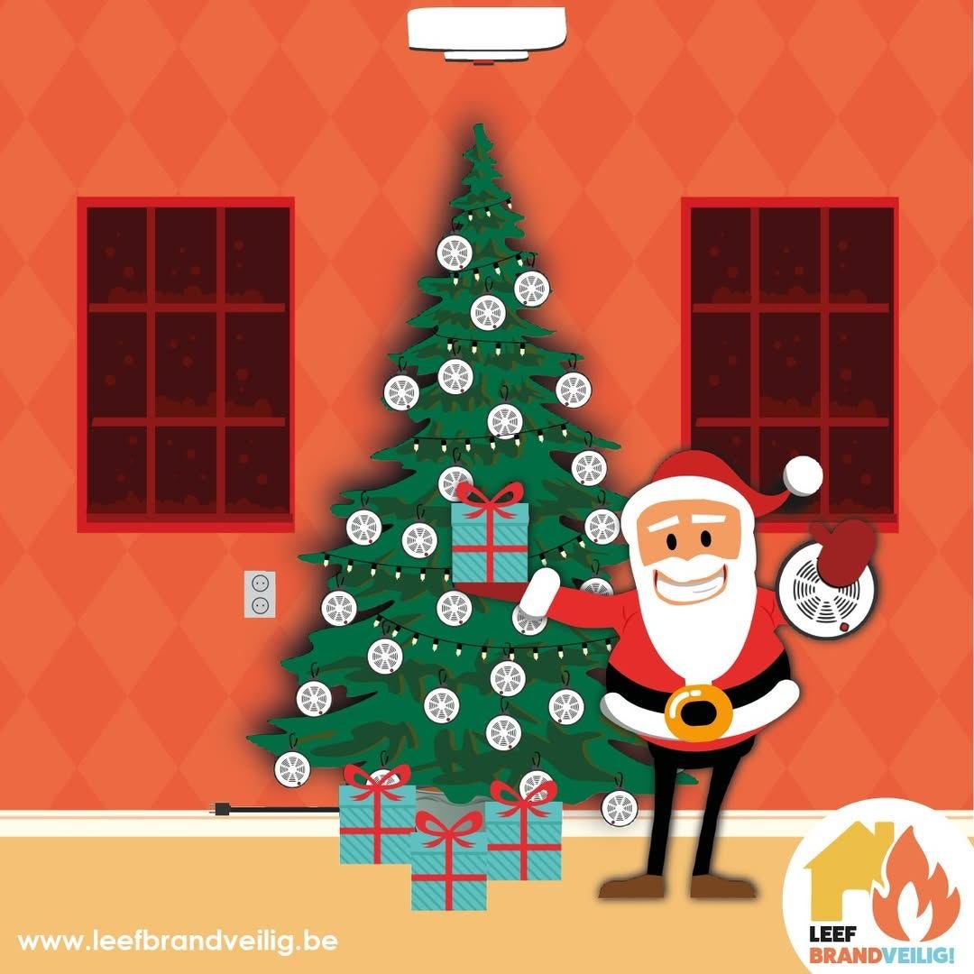 Nog geen cadeautje gevonden voor Kerst? Bestel dan nog snel rookmelders via oscare.be/shop.  
#veiligefeesten #leefbrandveiligheid #rookmeldersreddenlevens