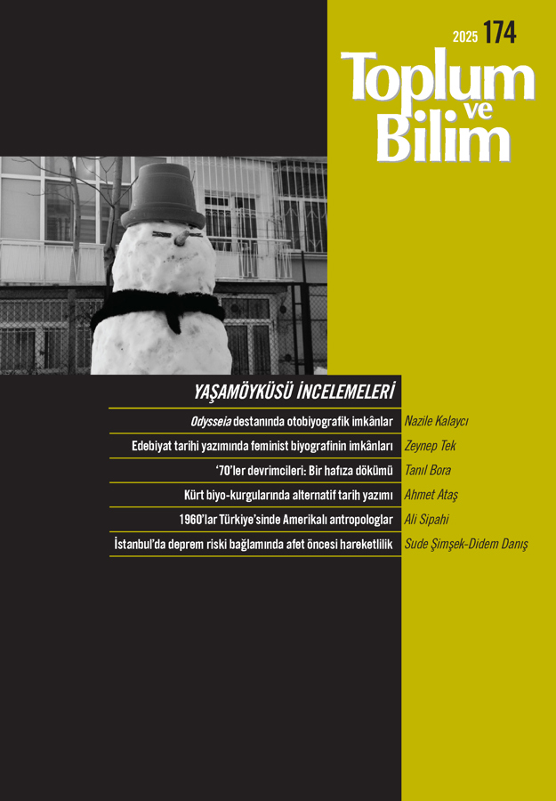 Toplum ve Bilim tweet media