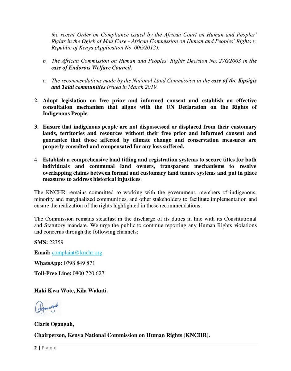 HakiKNCHR's tweet photo. PRESS STATEMENT
@HakiKNCHR calls for Full Implementation of Human Rights Obligations for Minority, Marginalized and Indigenous Communities on this International Minority Rights Day.
(Read more)
#hakikwawotekilawakati https://t.co/878lrE1R2s