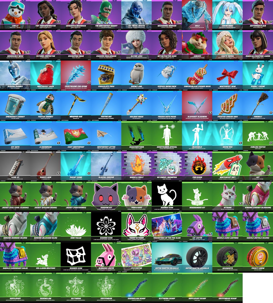 ALL New Cosmetics added in #Fortnite v39.11!

(Excluding encrypted items)