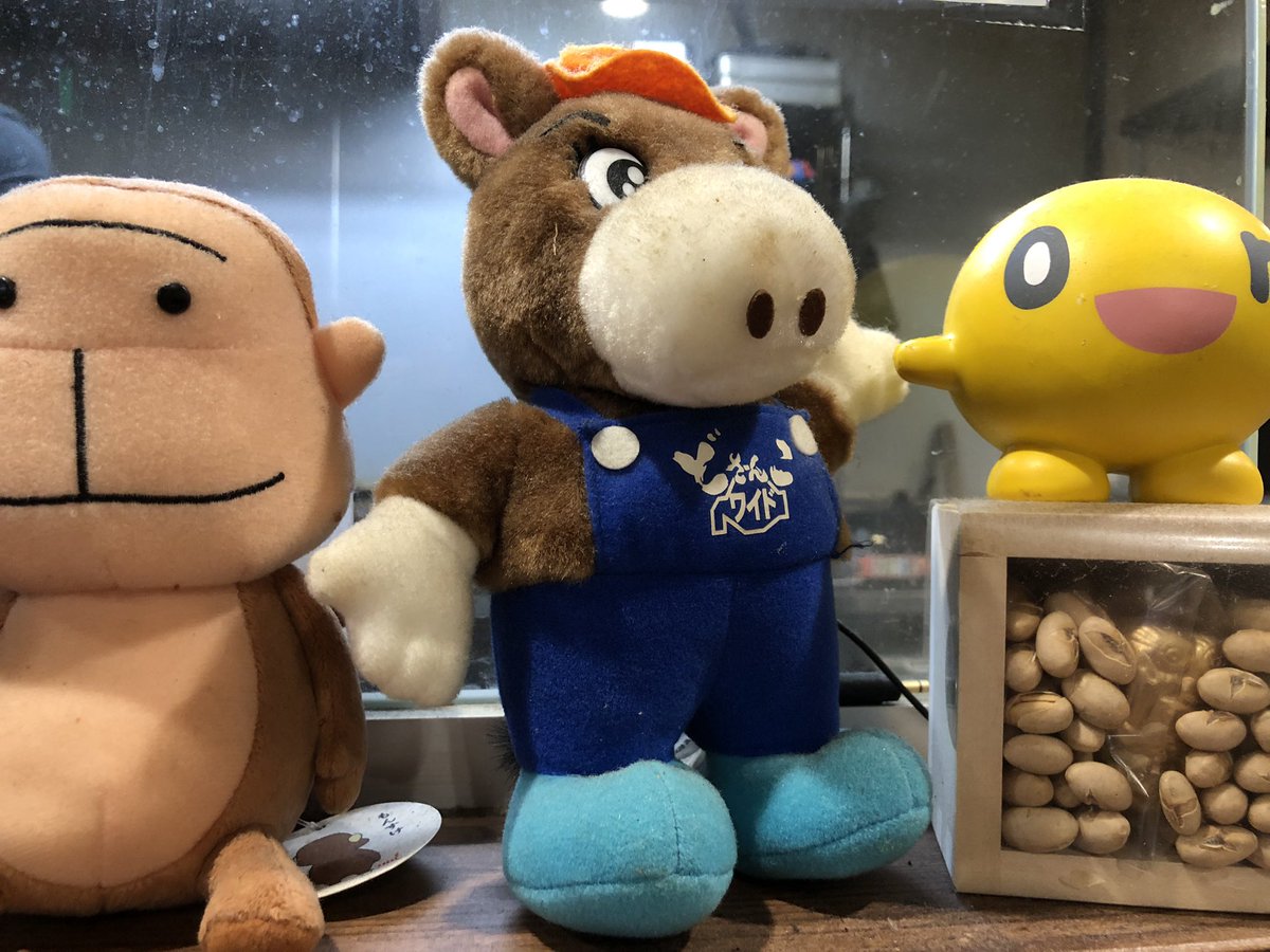 🐒と🐴と(o▽n)