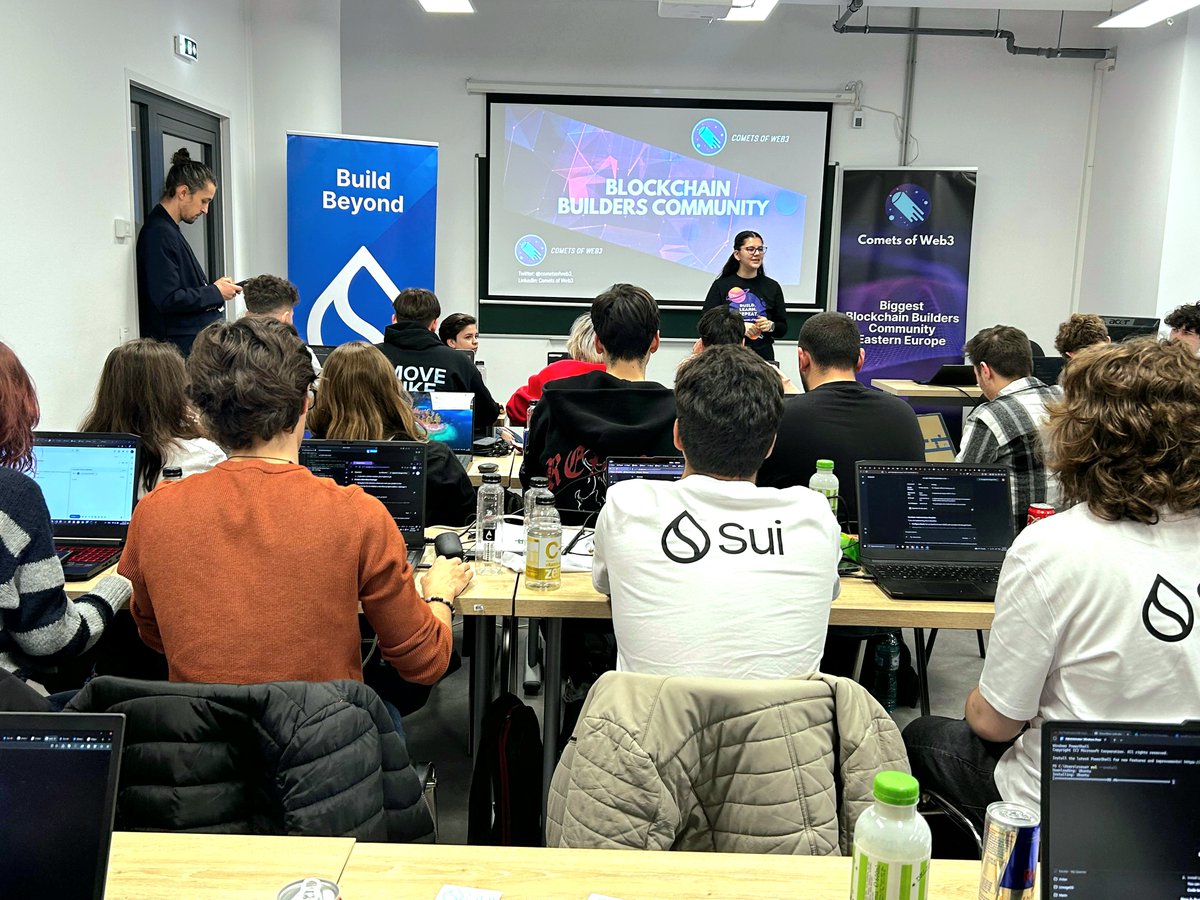 cometsweb3's tweet image. We'd like to extend a huge thank you to all the mentors who stood by our teams throughout the @SuiNetwork Hackathon in Cluj!

With honest feedback and real involvement, they helped teams gain experience that goes far beyond a single weekend. Our students were able to go home with…