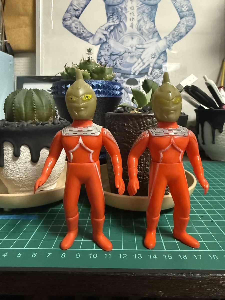 ウルトラセブン ソフビ 当時物 マルサンウルトラセブン当時物ソフビ