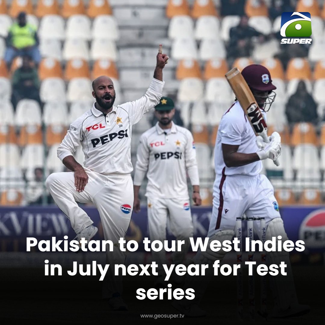 geosupertv's tweet image. Red-ball action awaits! 😍

Read More: geosuper.tv/latest/51557-p…

#PakistanCricket #WIvPAK