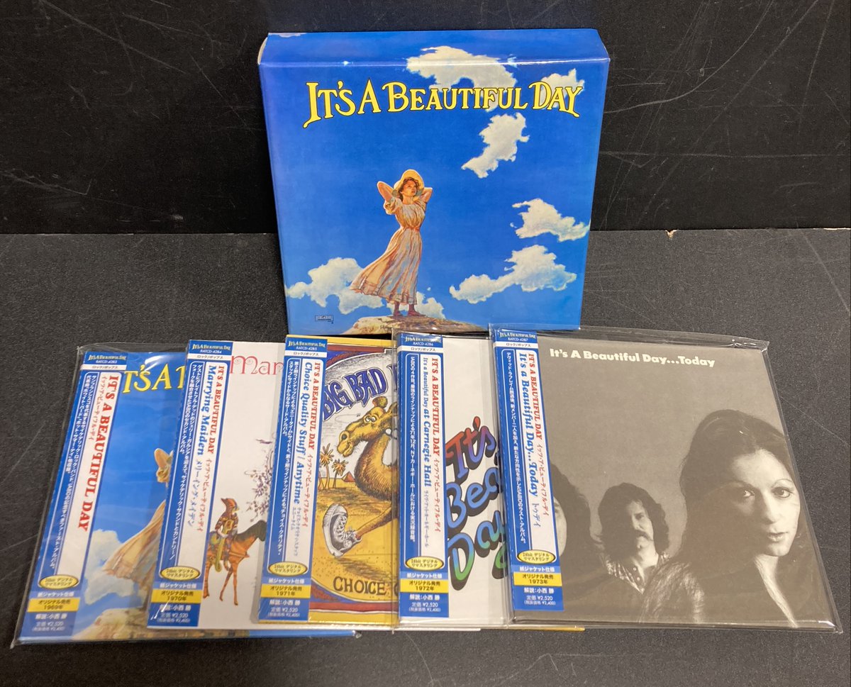 12/18(水) IT'S A BEAUTIFUL DAY,YES,MOUNTAIN,THE NICE 特典BOX