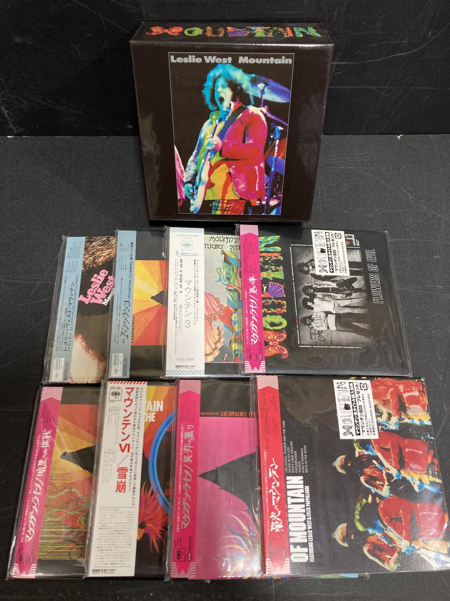 レインボー 紙ジャケットCD9枚組BOX付き レインボー 紙ジャケットCD9枚