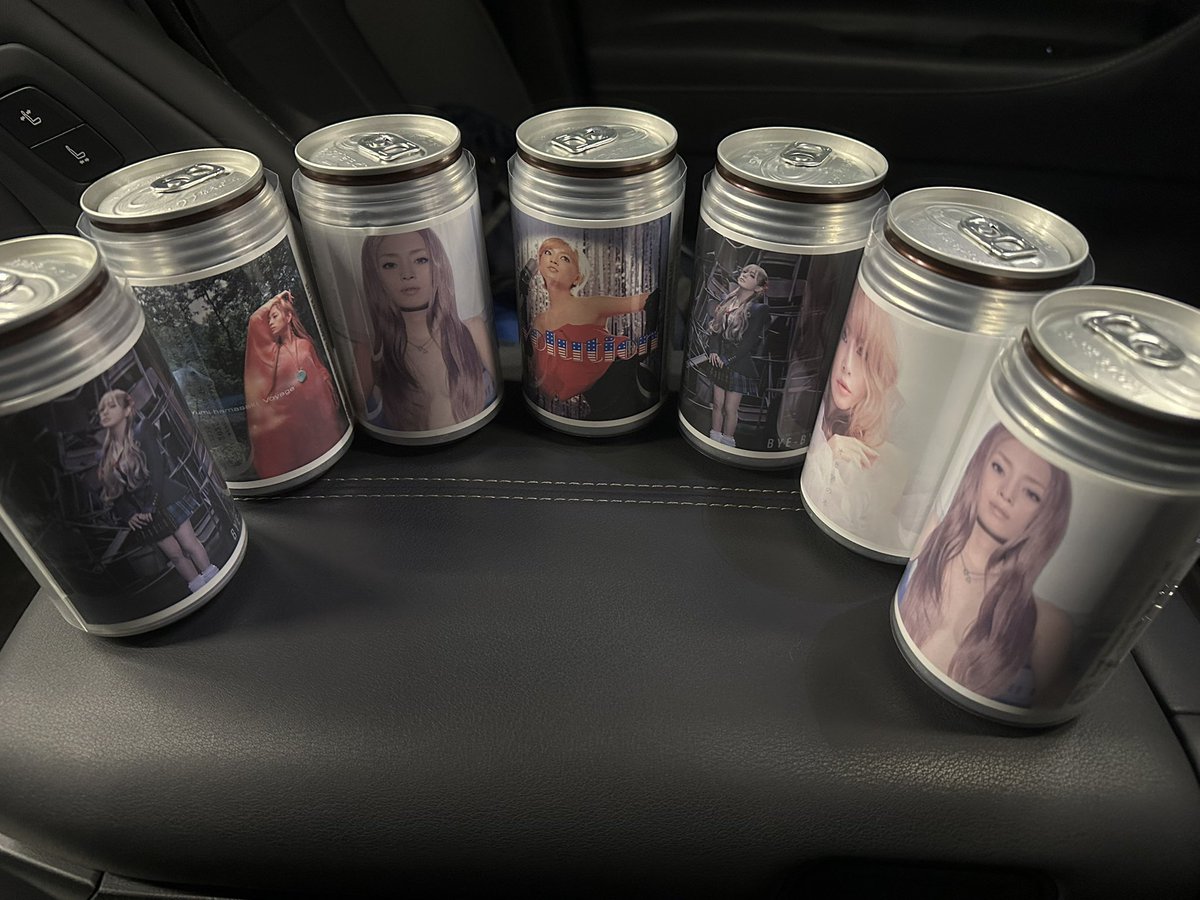 仕事帰りにゲット🥰 #浜崎あゆみ #サントリー #ayu缶