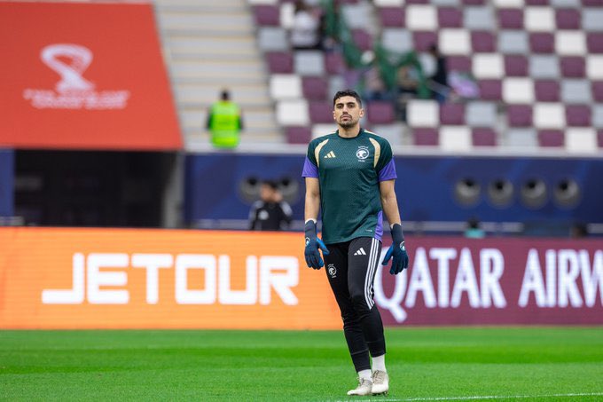 لقطات من عمليات الإحماء للمنتخب السعودي السعوديه الامارات || #كأس_العرب2025 