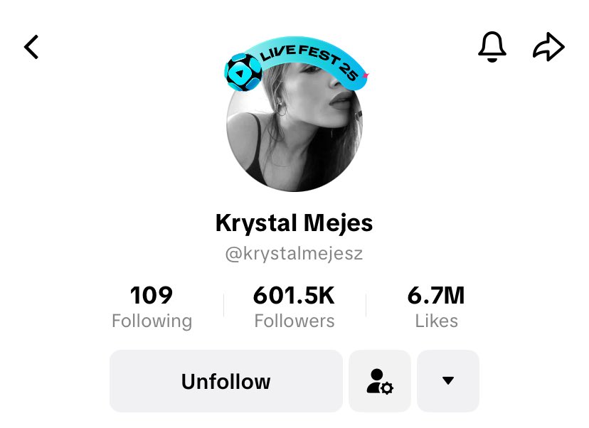 happy 601k followers on tiktok, tala! more more more :) go &amp; follow her if u haven’t 🩷

#KrystalMejes | <a href="/krystamejesz/">Krystal Mejes</a>