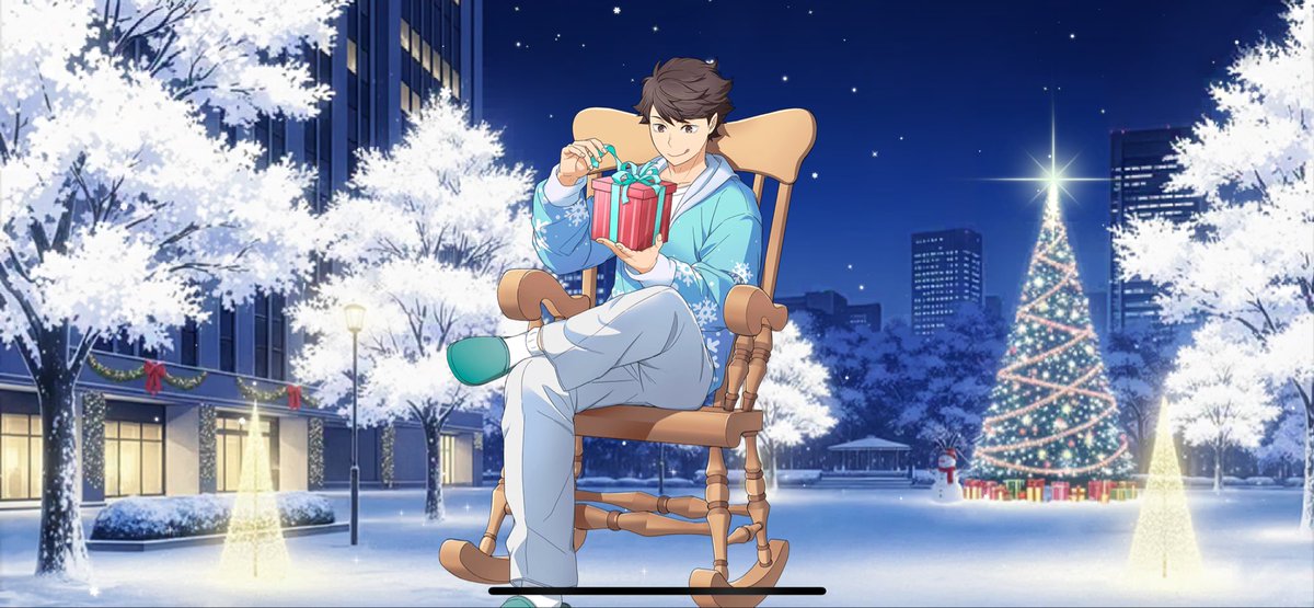 結晶溜まってた分を及川に注ぎ込み完凸🎄 SIC侑、Xmas及川、文化祭3