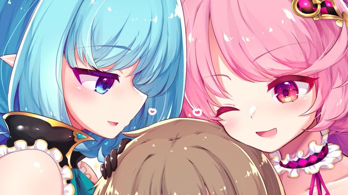 むに工房様の冬コミイラストアンソロジーにて、一枚描かせていただきました!!!ルイスキャロルレートの三人組!!! アクリルボードにもなってるんですよヤッター!!!!!