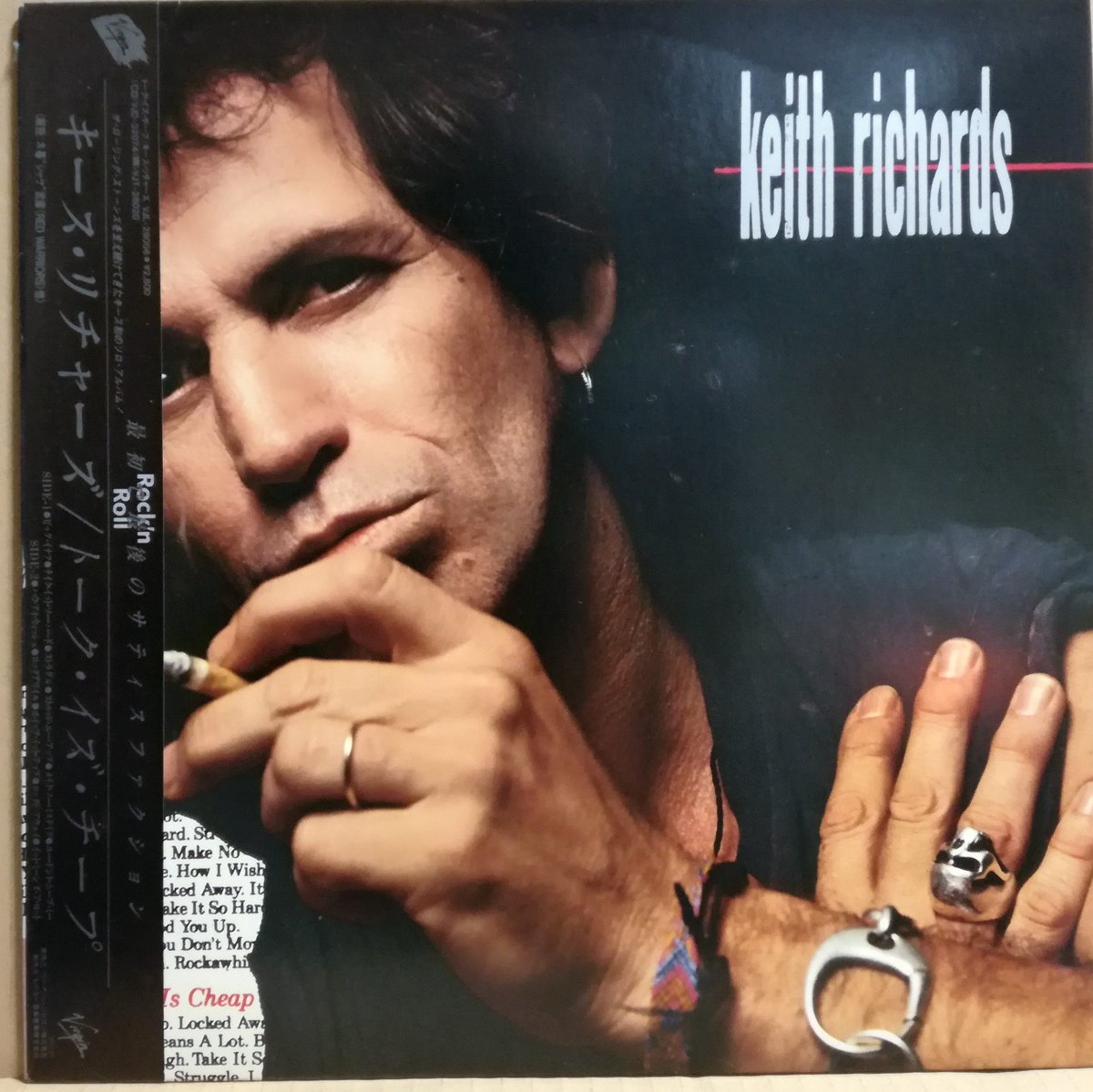 キース・リチャーズ『トーク・イズ・チープ』1988年 ストーンズで