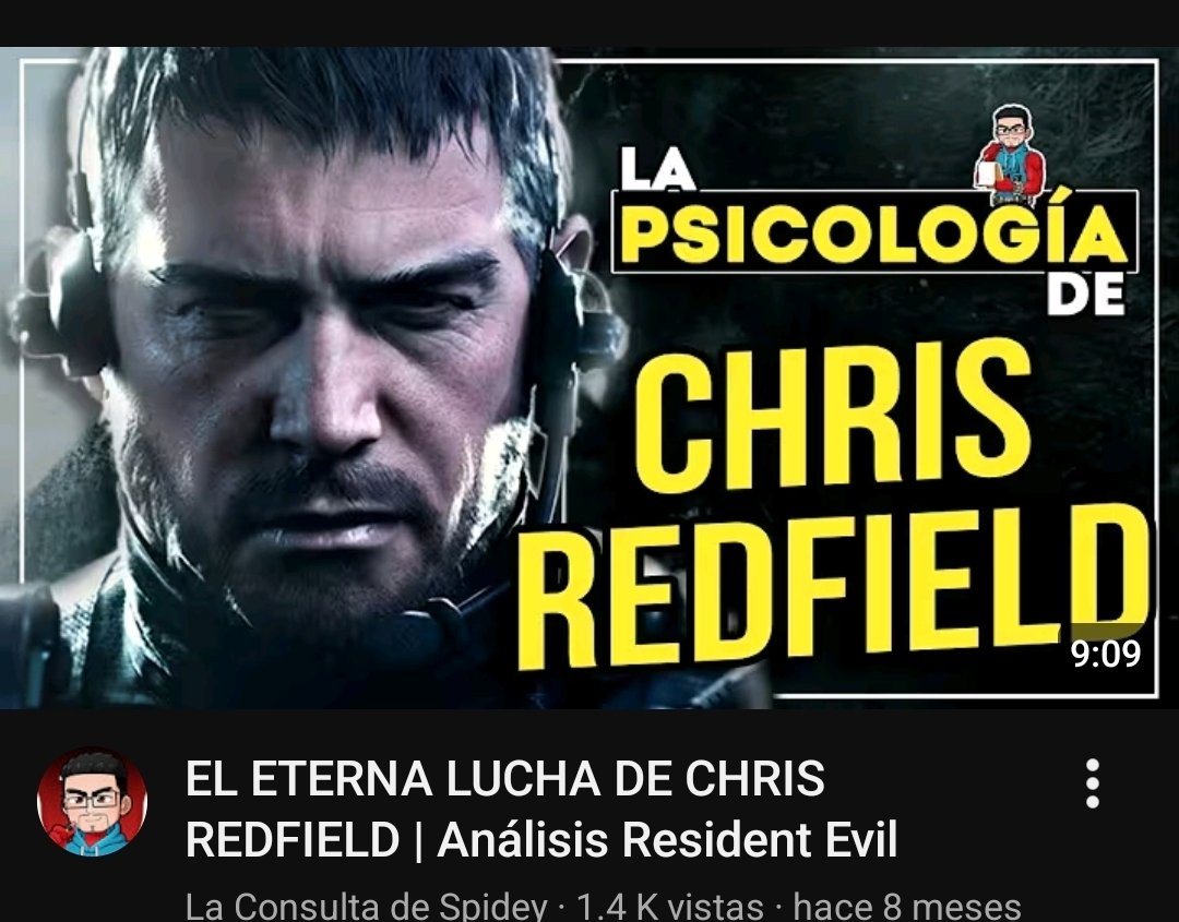 Les recomiendo ver estos videos que analizan bien a Leon y Chris. 

Véanlos, son muy buenos