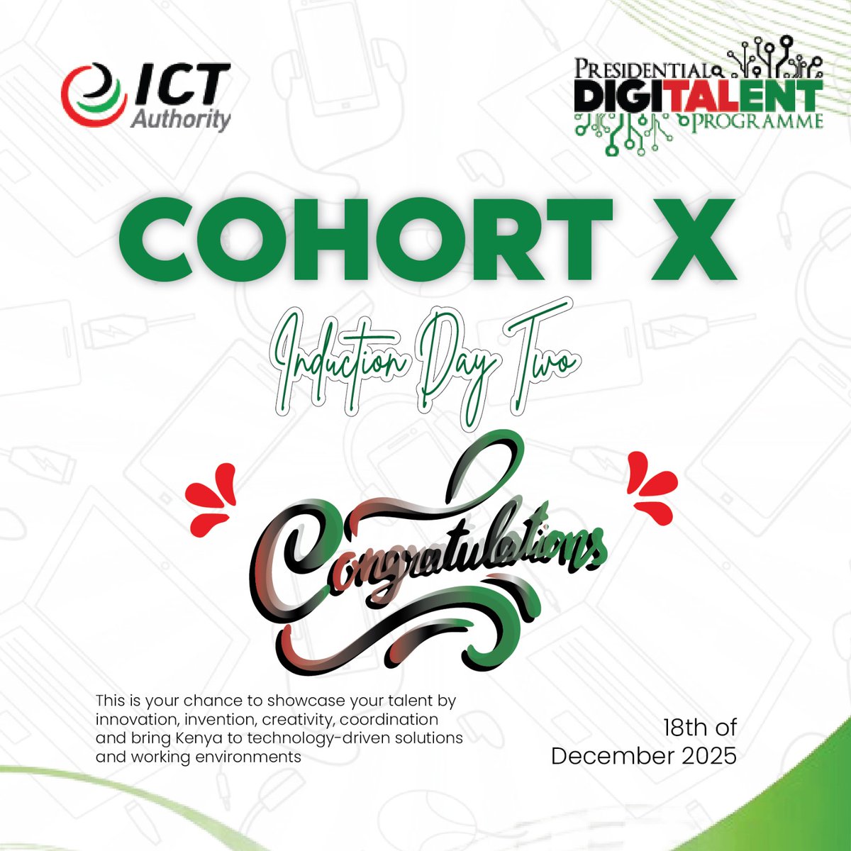 ryannesh2376's tweet photo. The journey begins..Can't wait for what lies ahead 🤩
#PDTPCohortX #Digitalent@10
#ICTA @ictau https://t.co/Ehkp27naWO