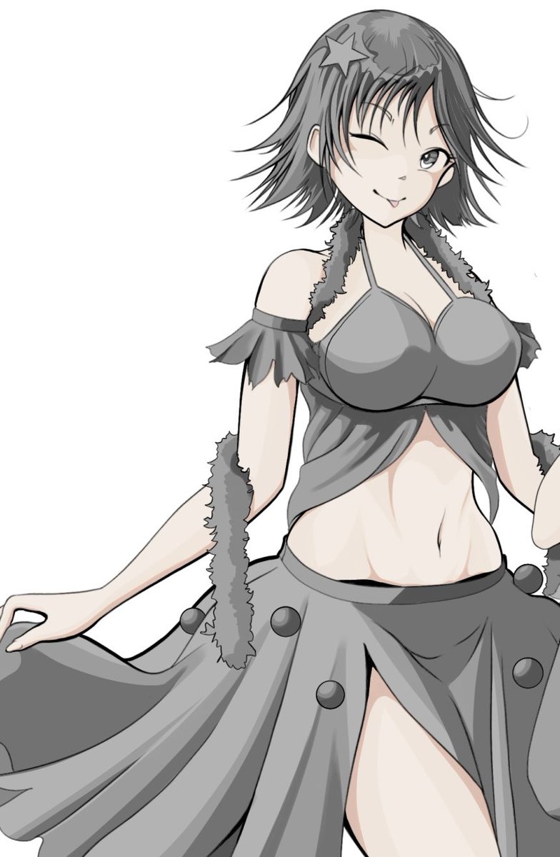 「描いてました。 今日は肌色を塗ってます」|おかめのイラスト
