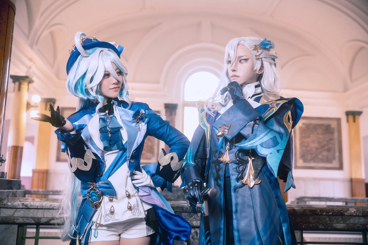 cosplay   *再掲
4K Tap推奨
---
Genshin impact    原神  
#Furina    フリーナ
#Neuvillette  ヌヴィレット
.
.
Happy Birthday ,
                        Neuvillette  !!  ✨
.
.
---
photo  <a href="/xxtobecchixx/">ゆう</a>