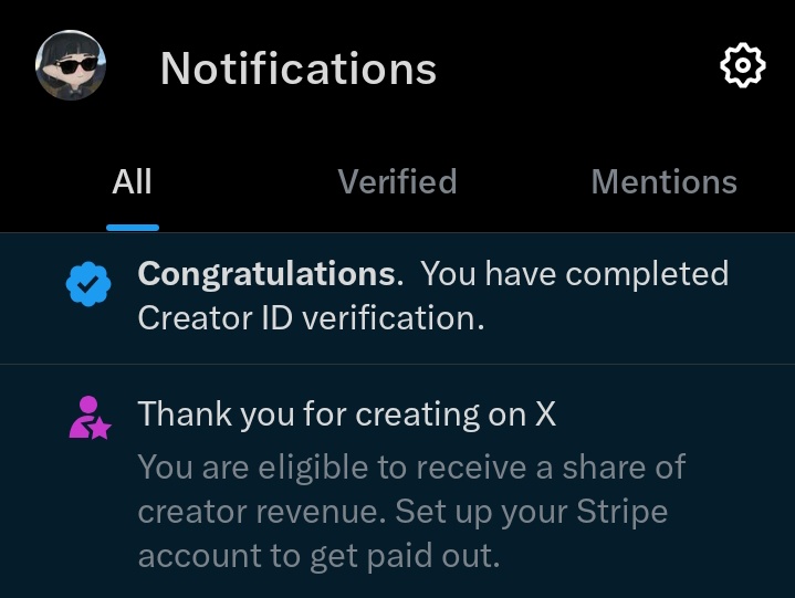 this user just got monetized 🤑

congratulations to me