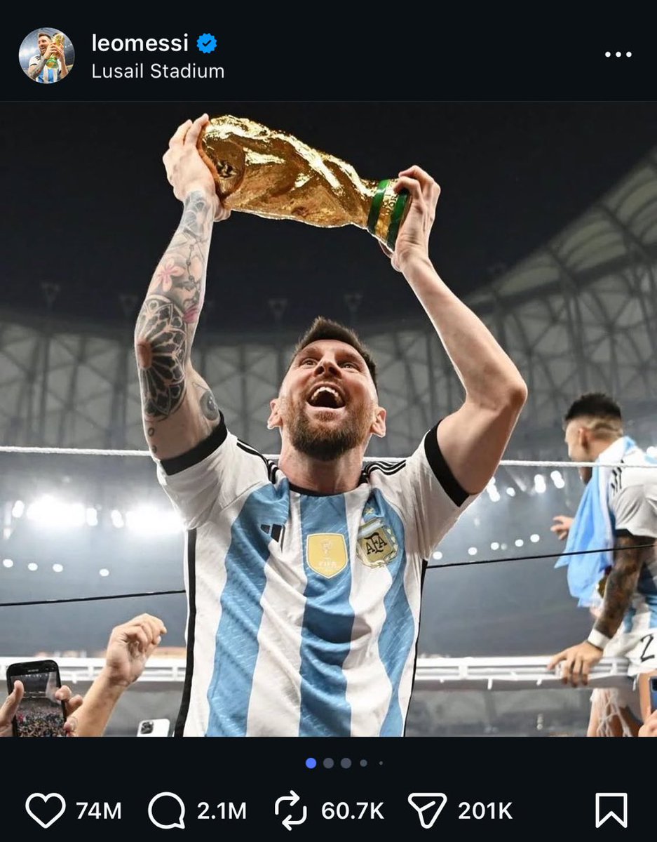 THE MOST LIKED PICTURE IN THE HISTORY OF INSTAGRAM!!!