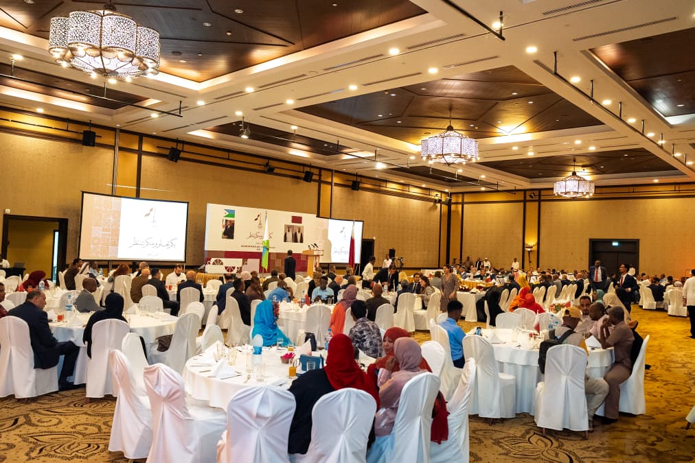 أقام سعادة الدكتور راشد بن شفيع المري سفير دولة قطر لدى جيبوتي حفل استقبال بمناسبة اليوم الوطني للدولة وشهد الحفل حضور عدد من كبار المسؤولين الحكوميين واعضاء البرلمان ورؤساء البعثات الدبلوماسية  وممثلي المنظمات.
#بكم-تعلو-ومنكم-تنتظر 
#اليوم_الوطني_القطري 
#QND