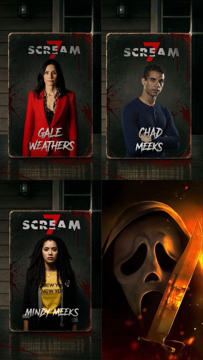 Scream_News_'s tweet image. 💢Gale Weathers never works alone. She always hires the best. This time she hired Chad and Mindy. Chad is now working as cameraman and Mindy is now reporting. 

They still live in NY, but when trouble hits Pine Grove they come to help. Gale doesn’t come because it’s another…