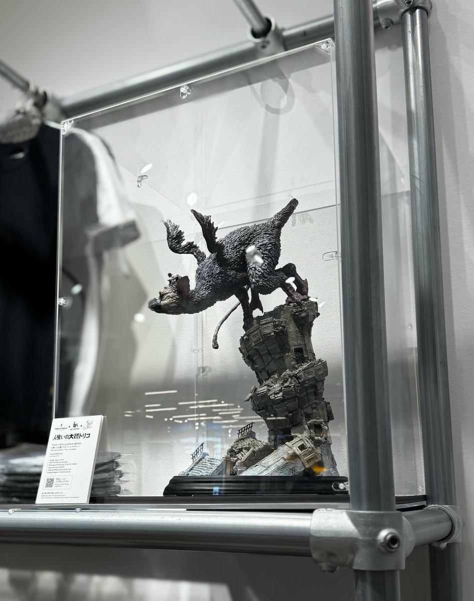 torchtorch_jp's tweet image. TORCH TORCH 心斎橋PARCO店にて、『人喰いの大鷲トリコ』アートスタチューの彩色見本を展示中です。アーティスト・植田明志氏による見事な造型と巧みな配色を、ぜひじっくりとご覧ください。
torchtorch.jp/the-last-guard…