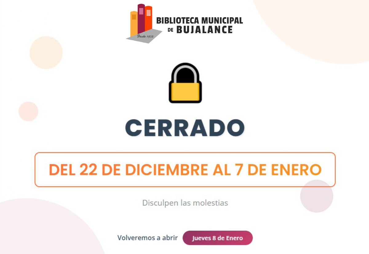 Biblioteca de Bujalance (@bujalancebiblio) on Twitter photo 